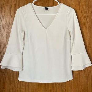 Ann Taylor- Women’s Petite white Blouse (XXSP)